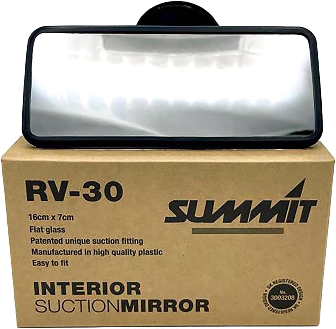 Summit SM-1 Blind Spot Mirror + RV-30 Large Flat Mirror Set